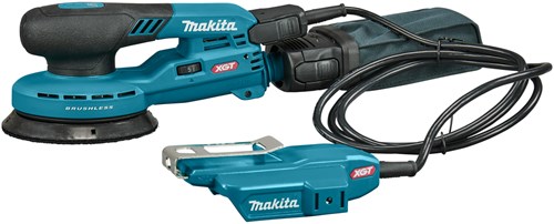 Afbeelding laden in galerijviewer, Makita bo003cgzjnl xgt 40 v handpalm excenter schuurmachine | max 125 mm | zonder accu's en lader | in mbox - bo003cgzjnl