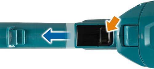 Load image into Gallery viewer, Makita cl002gz01 | accu steelstofzuiger | blauw | 40v max | zonder accu's en lader