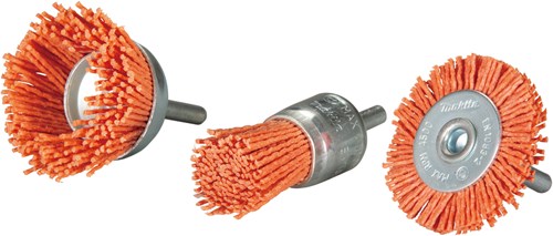 Load image into Gallery viewer, Makita accessoires borstelset nylon 3-delig - d-70742 d-70742