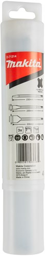 Afbeelding laden in galerijviewer, Makita accessoires beitelset 3-delig - d-71314 - d-71314