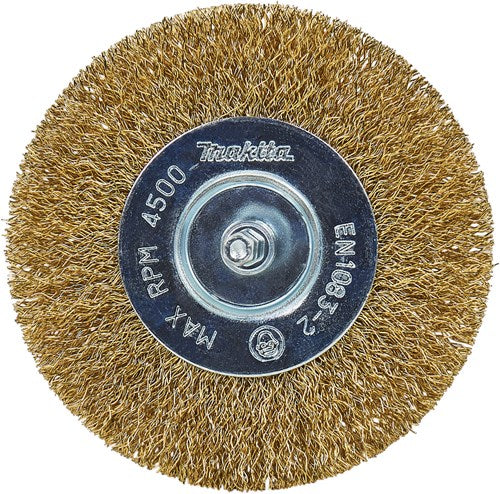 Afbeelding laden in galerijviewer, Makita accessoires rondborstel 100mm - d-73695 d-73695
