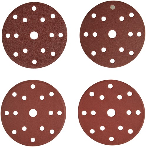 Load image into Gallery viewer, Makita accessoires schuurschijf 150mm red velcro - d-77235 d-77235