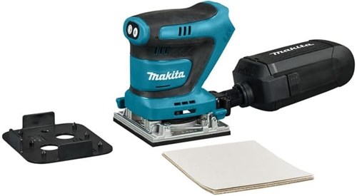 Load image into Gallery viewer, Makita dbo482zj accu handpalm vlakschuurmachine | 18v | zonder accu's en lader | in m-box koffer - dbo482zj