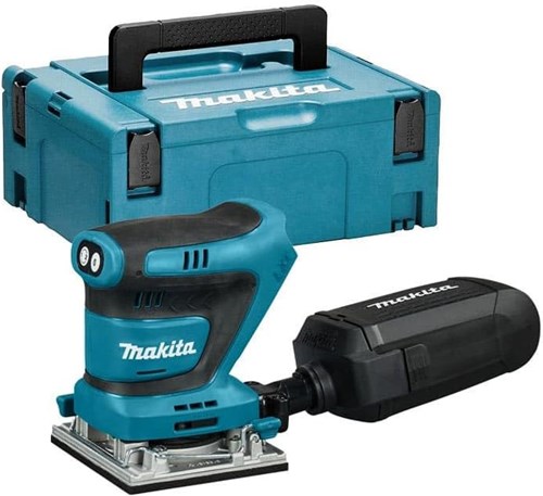 Load image into Gallery viewer, Makita dbo482zj accu handpalm vlakschuurmachine | 18v | zonder accu's en lader | in m-box koffer - dbo482zj