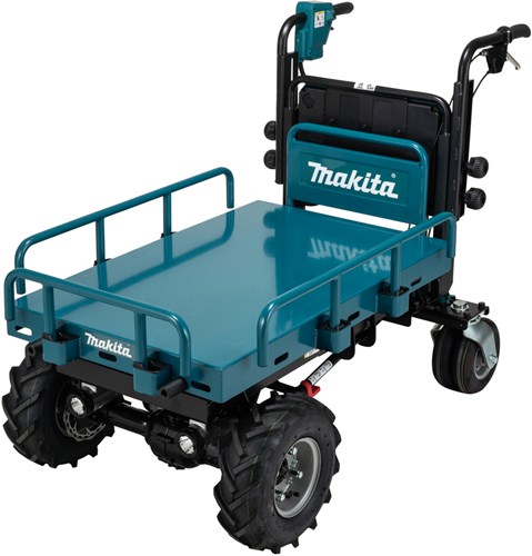 Load image into Gallery viewer, Makita dcu601z lxt 2x18 v accu transporter met schaarlift | zonder accu en lader | in krat - dcu601z