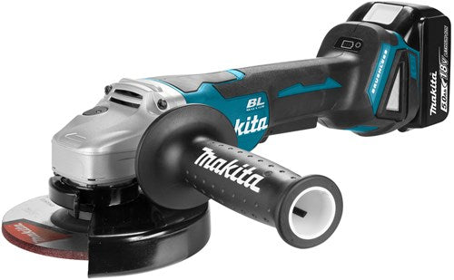 Load image into Gallery viewer, Makita dga505rtj 18v haakse slijper 125 mm 5.0ah