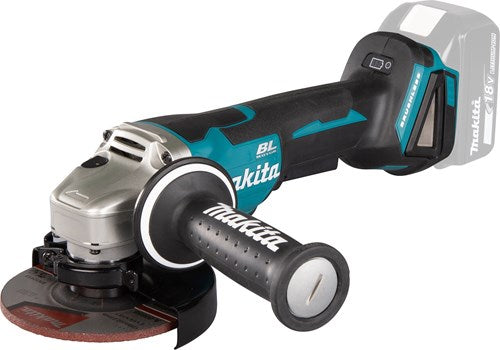 Load image into Gallery viewer, Makita dga508z 18v haakse slijper 125mm body met veiligheidsschakelaar | zonder accu's en lader - dga508z