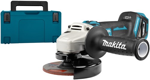 Load image into Gallery viewer, Makita dga511zj 18v haakse slijper 125mm | zonder accu's en lader in m-box - dga511zj