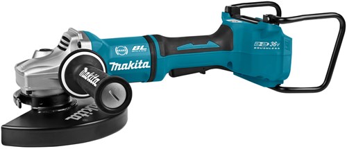 Load image into Gallery viewer, Makita dga901zku1 2x18v haakse slijper 230mm in koffer met aws zender | zonder accu's en lader