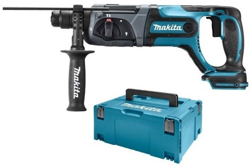 Load image into Gallery viewer, Makita dhr241zj 18v accu combihamer | sds-plus | zonder accu's en lader in m-box - dhr241zj