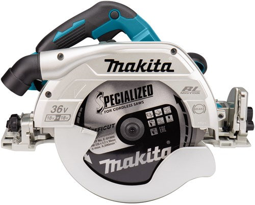 Load image into Gallery viewer, Makita dhs900pt2 | 2x18 v | cirkelzaag | 235 mm | 5,0 ah accu (2 st) | duo snellader | in koffer