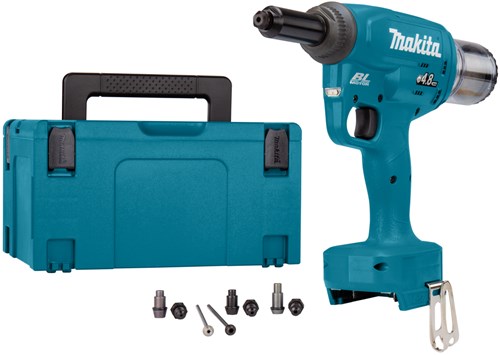 Load image into Gallery viewer, Makita drv150zj 18v blindklinknageltang 2,4 t m 5 mm | zonder accu's en lader - drv150zj
