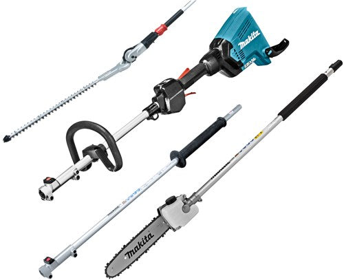 Load image into Gallery viewer, Makita dux60zx10 | 2x18 v combisysteem + heggenschaar-, kettingzaag- en verlengsteel opzetstuk | zonder accu's lader - dux60zx10
