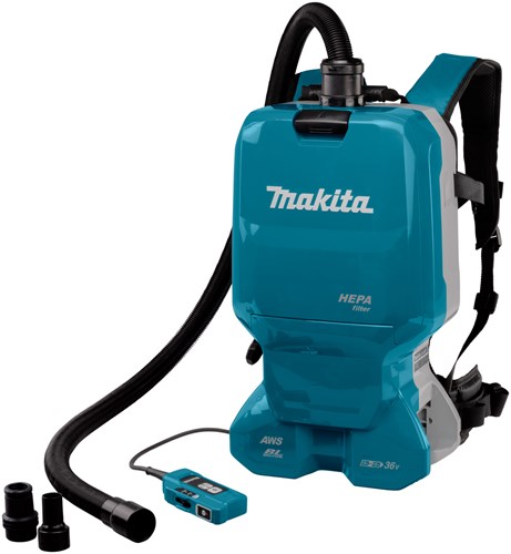 Load image into Gallery viewer, Makita dvc665zu | rug stofzuiger | 2x18v | zonder. accu's en lader - dvc665zu