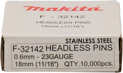 Load image into Gallery viewer, Makita accessoires pin vk 18mm rvs - f-32142