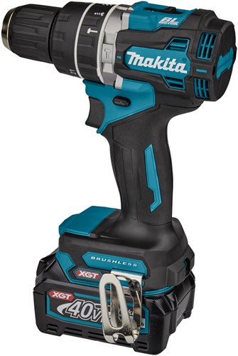 Load image into Gallery viewer, Makita hp002gd201 | 40v max klopboor- schroefmachine | 2,5 ah accu (2 st) + snellader | in mbox - hp002gd201