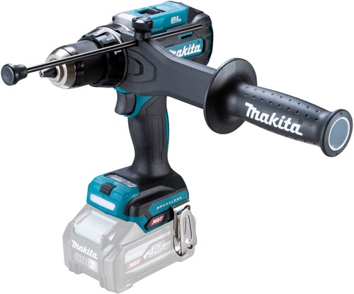 Load image into Gallery viewer, Makita hp003gu201 40v accu klopboor- schroefmachine | 4,0 ah accu (2 st. bl4040f), snellader, in mbox - hp003gu201