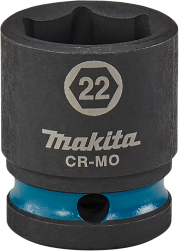 Load image into Gallery viewer, Makita krachtdop impact black, 1 2 22mm - e-16184