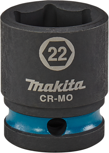 Load image into Gallery viewer, Makita krachtdop impact black, 1 2 22mm - e-16184