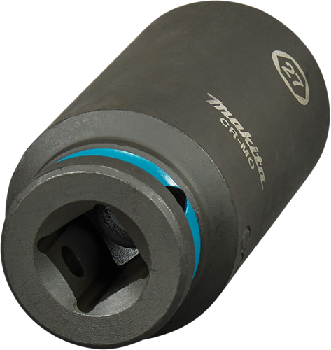 Load image into Gallery viewer, Makita krachtdop impact black, 1 2 27mm lang - e-16536