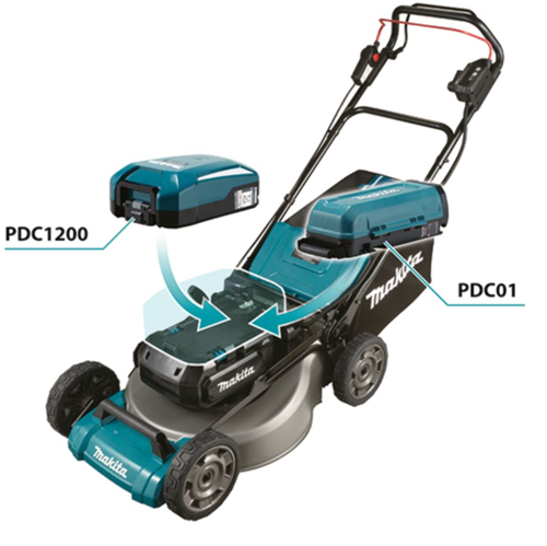 Load image into Gallery viewer, Makita lm001cz | lxt 36 v | accu grasmaaier | 53 cm | body | zonder accu's en laders