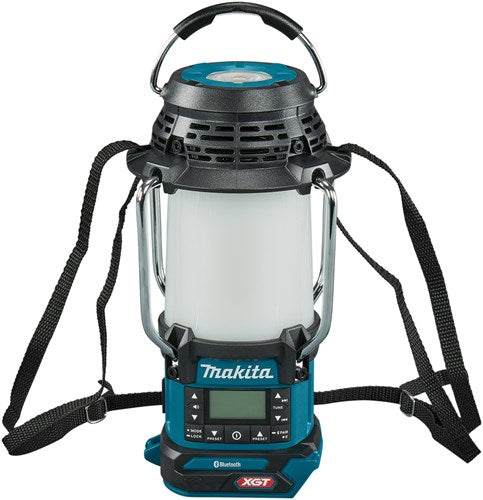 Load image into Gallery viewer, Makita mr010gz 40 v max camping lamp met radio en bluetooth | zonder accu's en lader - mr010gz