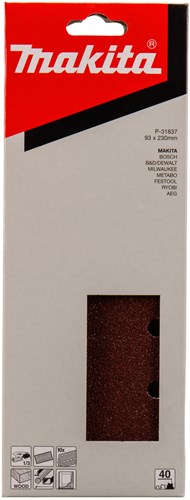 Load image into Gallery viewer, Makita accessoires schuurvel k40 93x228 red g. - p-31837