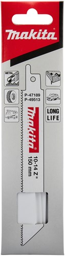 Load image into Gallery viewer, Makita accessoires reciprozaagblad hout staal 150mm - p-49513 - p-49513