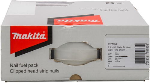 Load image into Gallery viewer, Makita accessoires nagel ring 2,9x7,2x51mm geg - p-77051