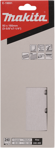 Load image into Gallery viewer, Makita accessoires makita schuurvel 185x93 k240 vlc whi. - e-19691