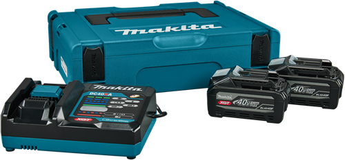 Load image into Gallery viewer, Makita startset dc40ra 2x bl4040f | 40v 4,0ah in m-box systainer - 1911b9-4