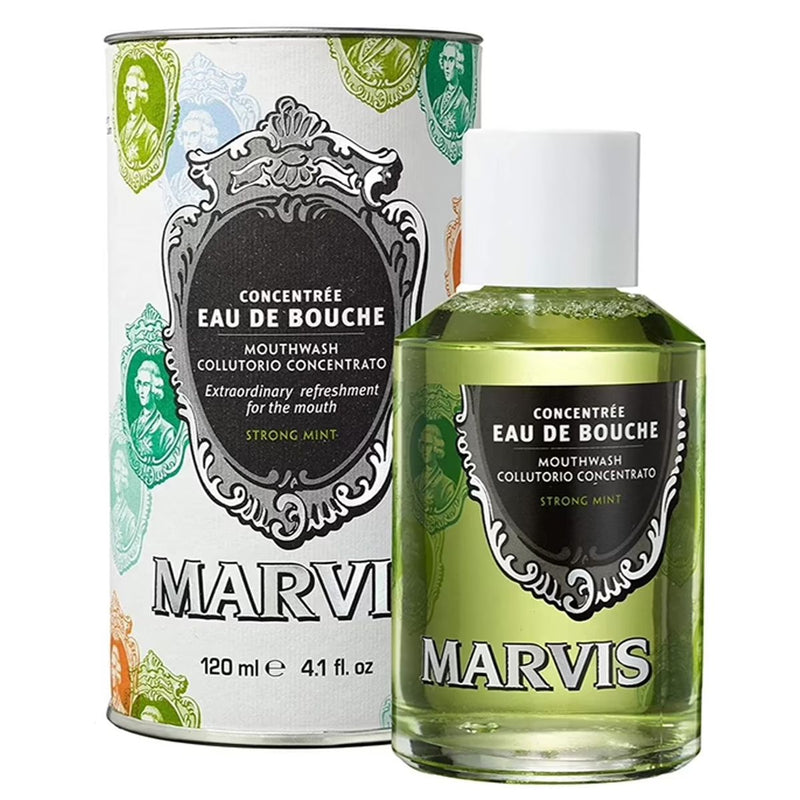 Load image into Gallery viewer, Marvis mondwater strong mint 120ml