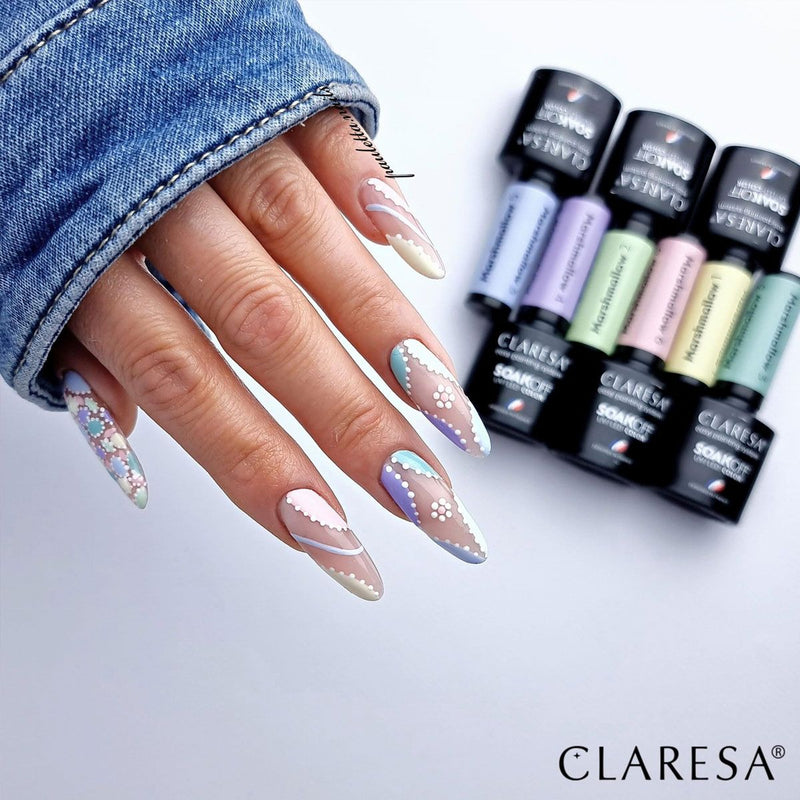 Load image into Gallery viewer, Claresa uv led gellak 5ml marshmallow 5
