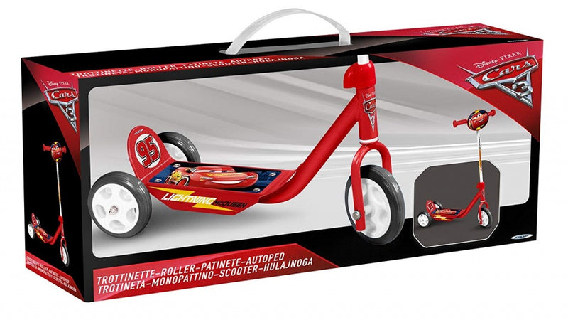 Load image into Gallery viewer, Disney 3-wiel kinderstep voetrem jongens rood