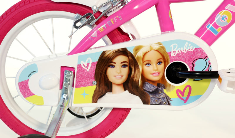 Load image into Gallery viewer, Mattel barbie 14 inch 24 cm meisjes knijprem roze wit