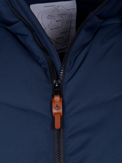 Load image into Gallery viewer, Maupiti Marck II padded winterjas heren donkerblauw maat XL
