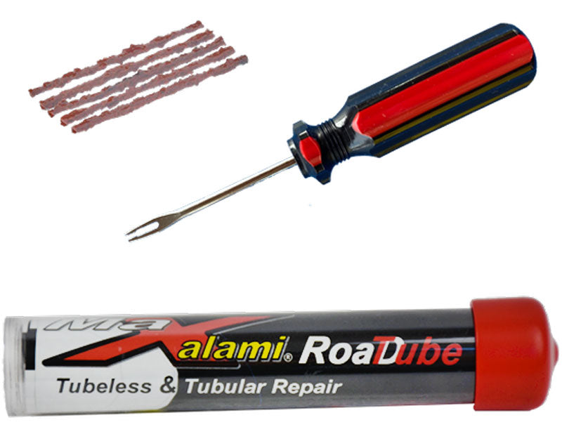 Load image into Gallery viewer, Maxalami road tube tubeless repair kit