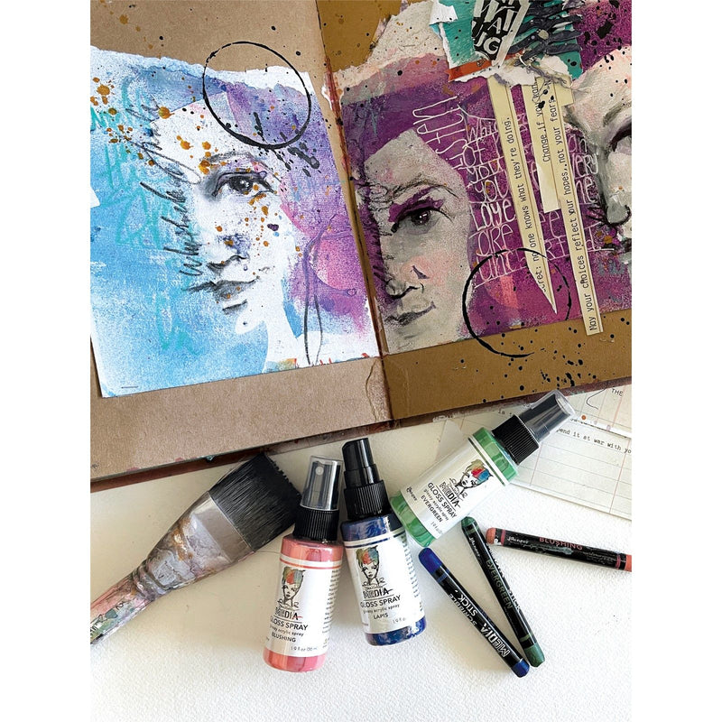 Load image into Gallery viewer, Ranger ink ranger • dina wakley large kraft journal