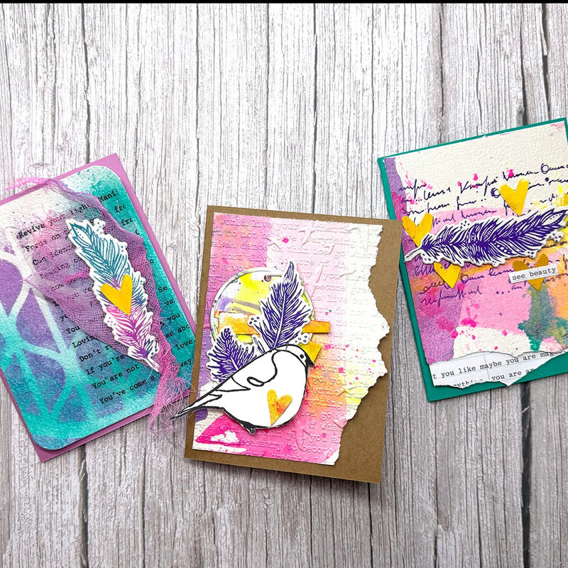 Load image into Gallery viewer, Ranger ink ranger • dina wakley media watercolor card panels