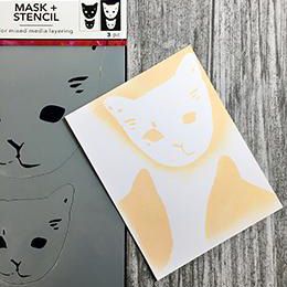Load image into Gallery viewer, Ranger ink ranger • dina wakley media sjabloon cat head masks