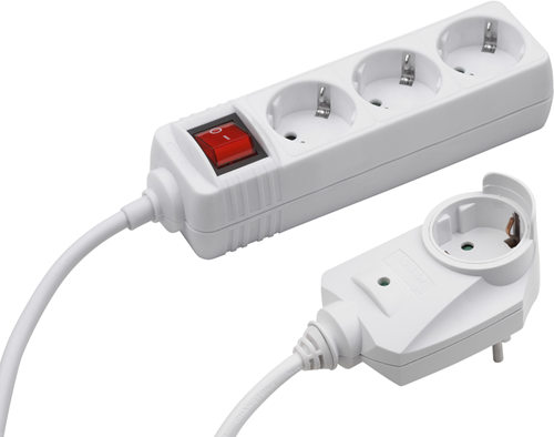Load image into Gallery viewer, Meister stekkerdoos 3+1 200cm wi - wu7430630