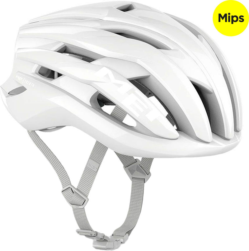Load image into Gallery viewer, Met trenta mips absolut white limited edition - road bike hel
