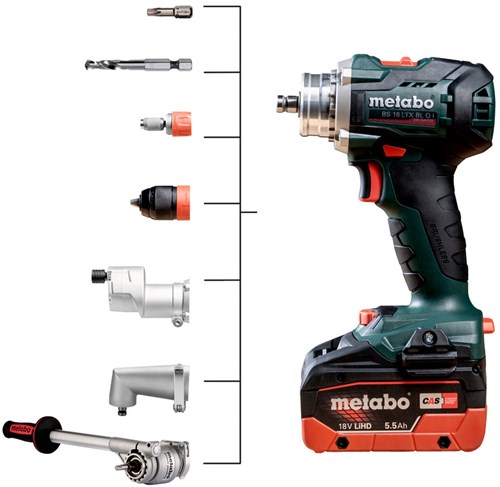 Load image into Gallery viewer, Metabo bs 18 ltx bl q i accu boorschroefmachine | 18 v | zonder accu-packs en lader - 602359850