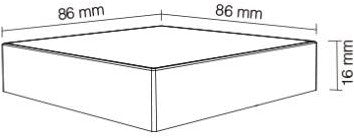 Afbeelding laden in galerijviewer, Mi-light miboxer rgb-cct draadloze opbouw schakelaar 2.4g 4-zones zwart - led0232