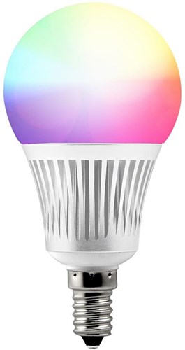 Afbeelding laden in galerijviewer, Mi-light miboxer rgb-cct led e14 kogel 5w rf 2.4g - led0215