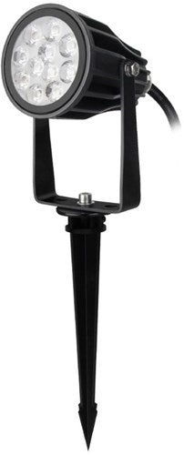 Afbeelding laden in galerijviewer, Mi-light miboxer rgb-cct led tuinspot ip65 6w rond zwart - led0254