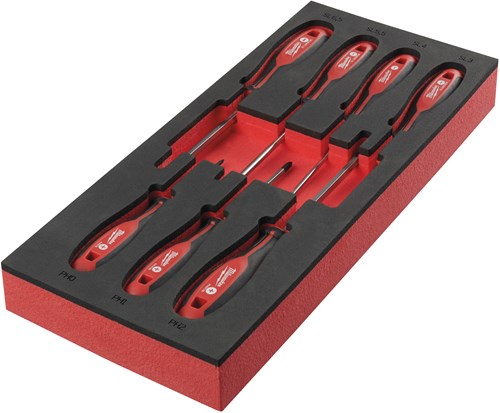 Load image into Gallery viewer, Milwaukee accessoires foam inlay schroevendraaier sl ph set (7 delig) - 4932492394