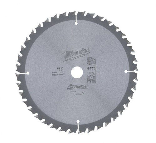 Load image into Gallery viewer, Milwaukee accessoires hm cirkelzaagblad | 165 x 15,87 x 24t | hout mdf laminaat - 4932471311