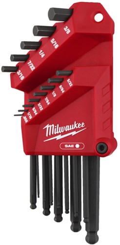 Load image into Gallery viewer, Milwaukee inbussleutelset imperial | 9-delig - 4932493615
