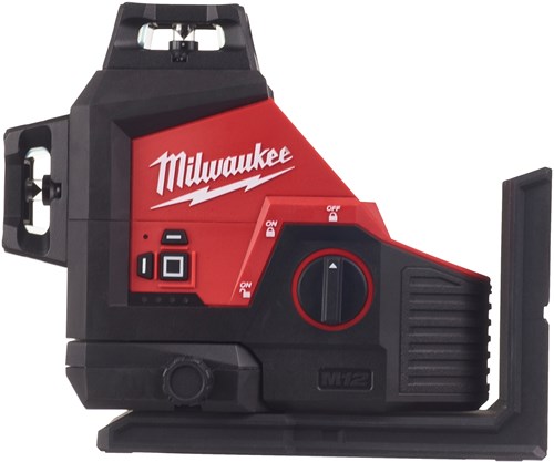 Load image into Gallery viewer, Milwaukee m12 3pl-0c | m12 driedimensionale laser met 3 groene 360° laser cirkels - 4933478103 - 4933478103